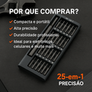 Conjunto de chave 25 em 1