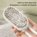 Escova de massagem e removedora de pelos