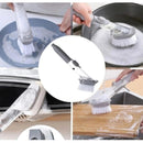 Escova com Dispenser Porta Detergente 2 Em 1